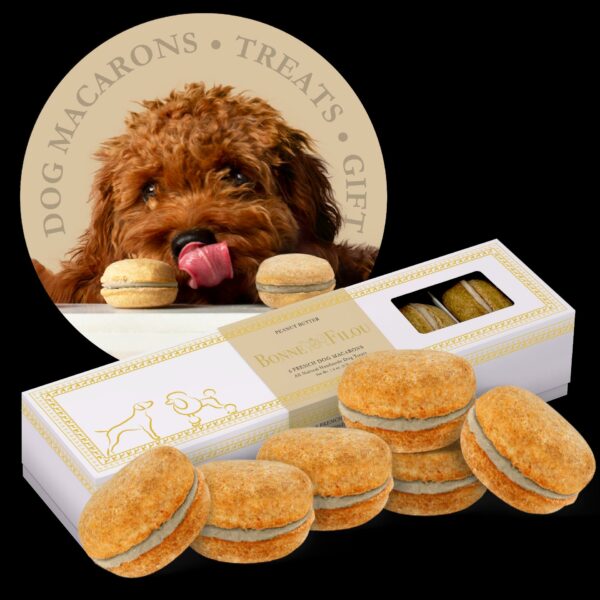 Dog Macarons (Count of 6 - window in packaging) - Image 5