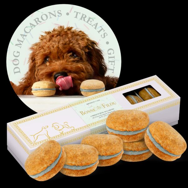 Dog Macarons (Count of 6 - window in packaging) - Image 7