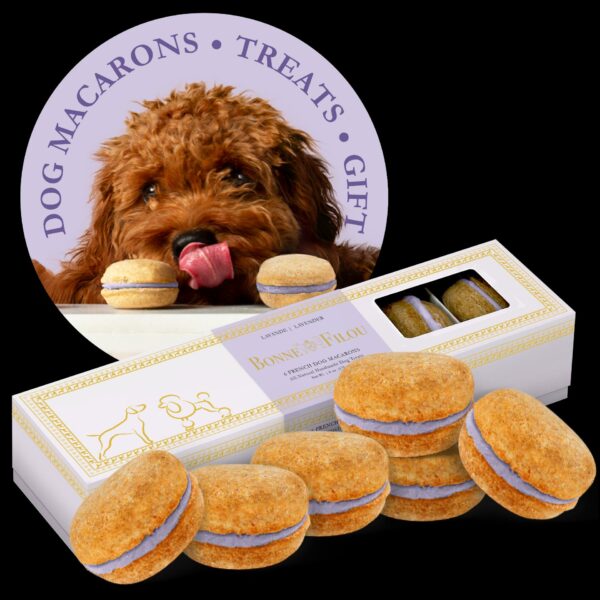 Dog Macarons (Count of 6 - window in packaging) - Image 11