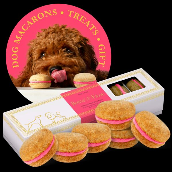 Dog Macarons (Count of 6 - window in packaging) - Image 14