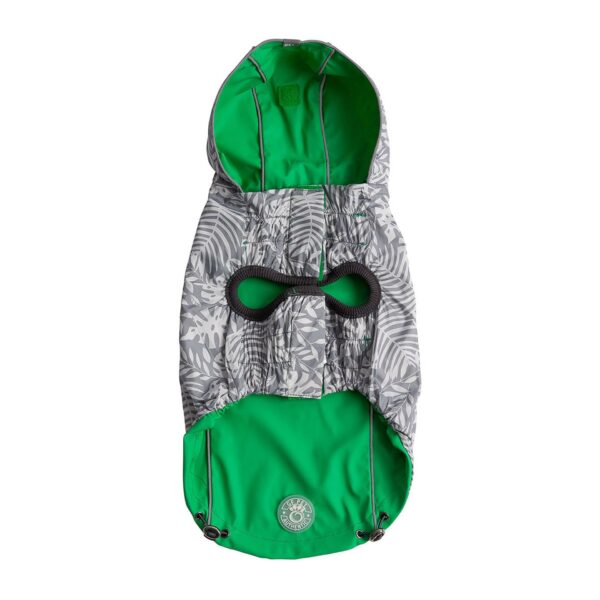 Reversible Elasto-Fit Raincoat - Green - Image 3