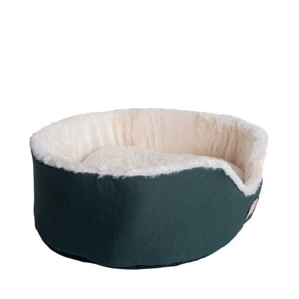 Armarkat Pet Bed Model C04HML/MB Laurel Green and Ivory - Image 3