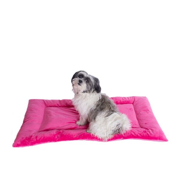 Armarkat Model M01CZH-L Large Pet Bed Mat with Poly Fill Cushion in Vibrant Pink - Image 5