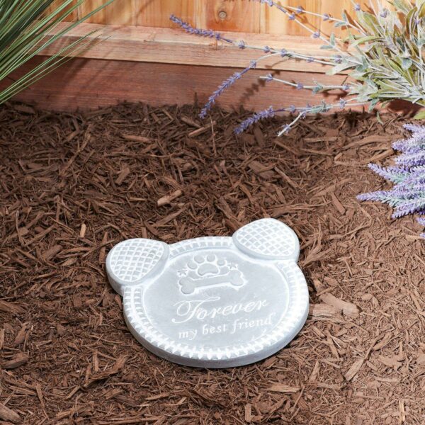 Dog Memorial Stepping Stone - Forever My Best Friend - Image 3