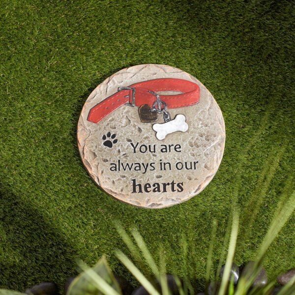 Pet Memorial Stepping Stone - Always In Our Hearts - Image 2