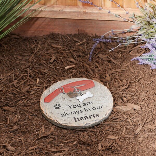 Pet Memorial Stepping Stone - Always In Our Hearts - Image 3