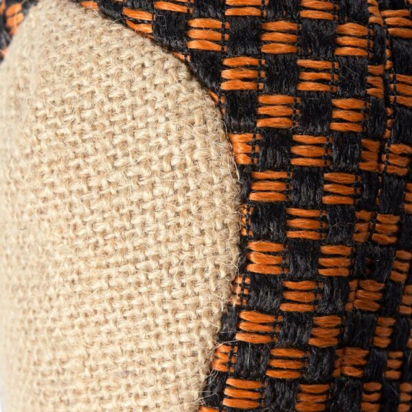 Squeaky Burlap Lion Pet Toy - Image 3