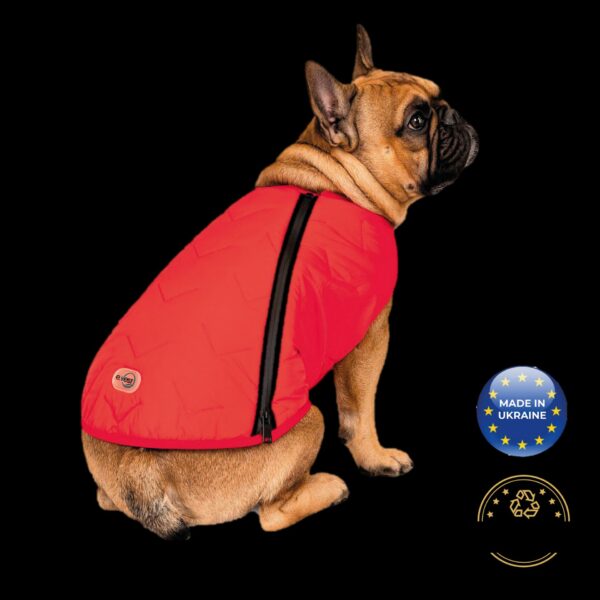 Sustainable Eco-Friendly Dog Jacket / Vest - Made in Ukraine - Image 6