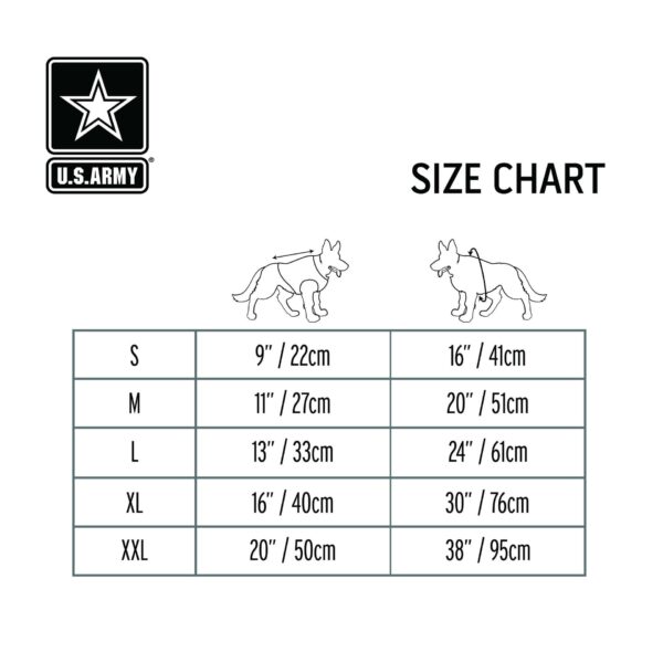 US Army Dog Cooling Vest - Grey - Image 5