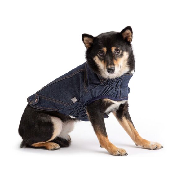 Elasto-Fit Denim Dog Jacket - Image 2