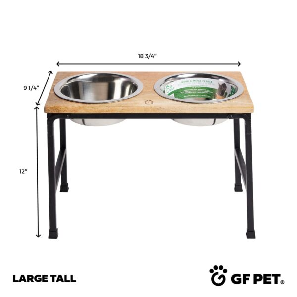 Wood & Metal Elevated Feeder - Image 11