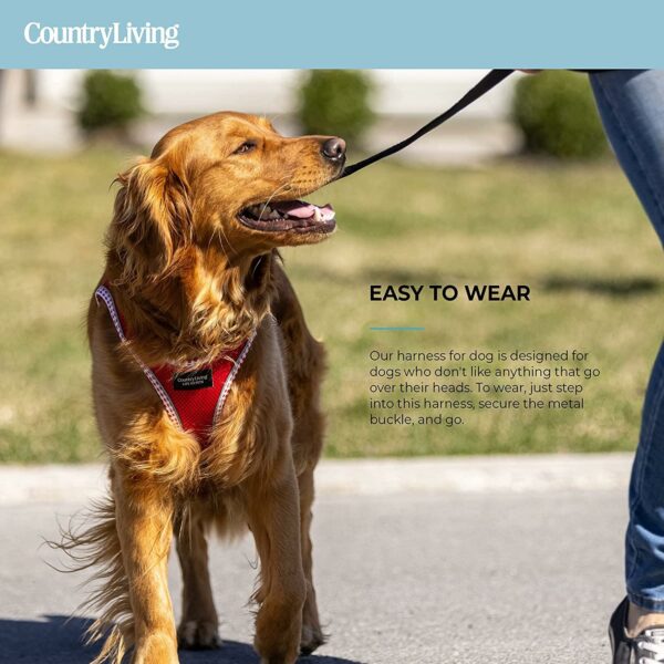 Step-In Dog Harness - Red - Image 8