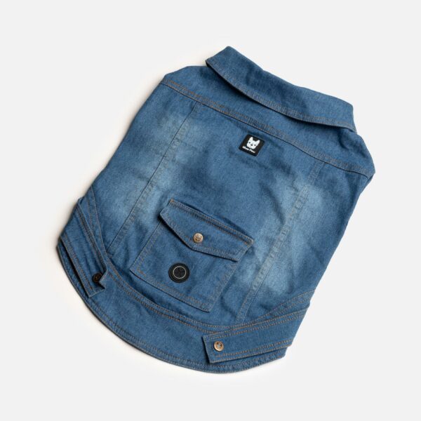 Dusten Denim Dog Jacket - Image 3