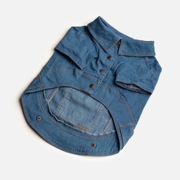 Dusten Denim Dog Jacket - Image 4