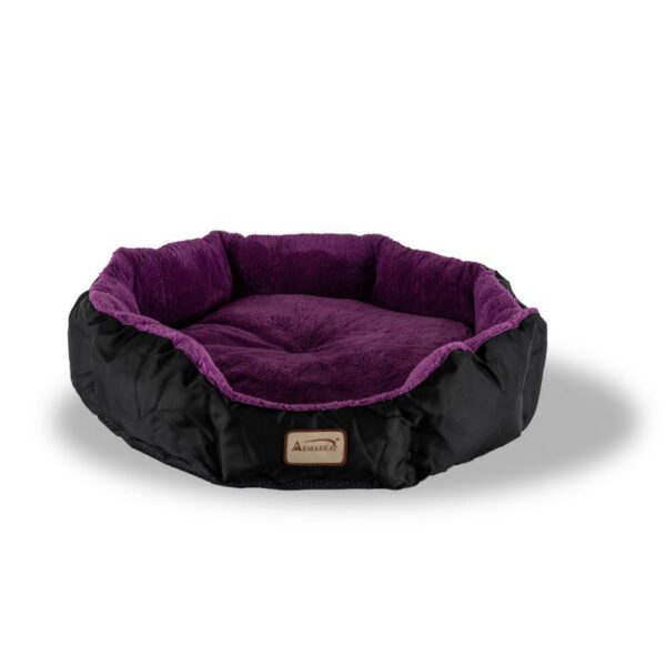 Armarkat Large, Soft Cat Bed in Purple and Black - C101NH/ZH - Image 11