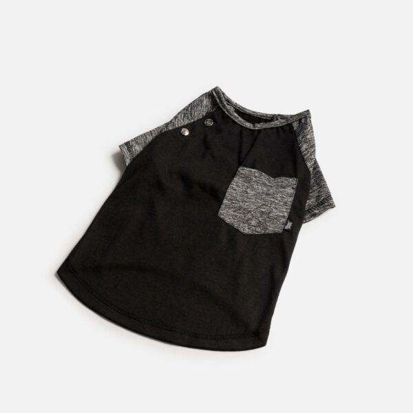 Urban Fit Dog Tee - Black - Image 3