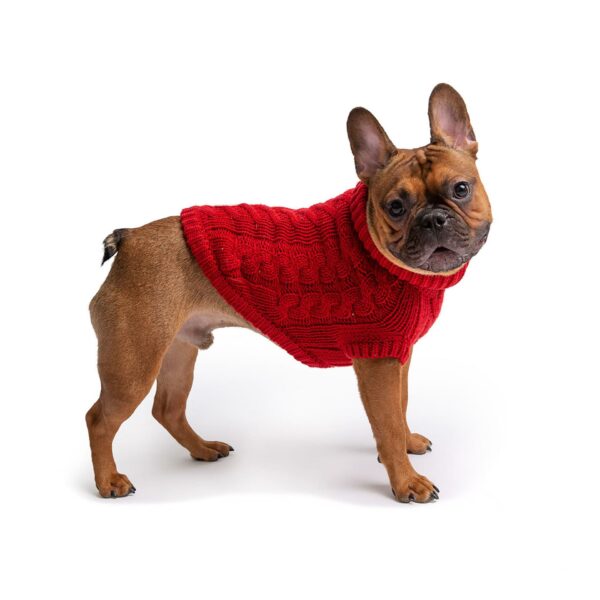 Chalet Sweater - Red - Image 2