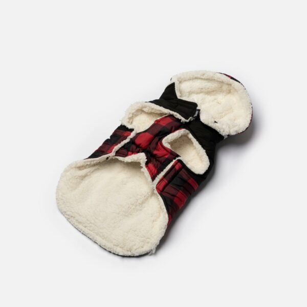 Marley Dog Jacket - Red - Image 3