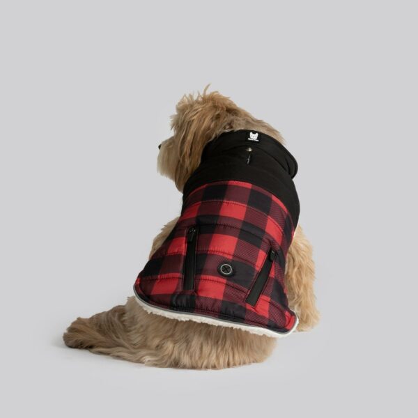Marley Dog Jacket - Red - Image 4