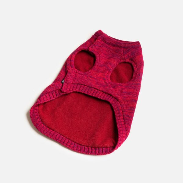 Mia Dog Sweater - Red - Image 4
