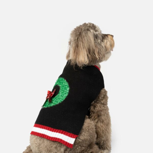Wreath Dog Sweater - Image 2