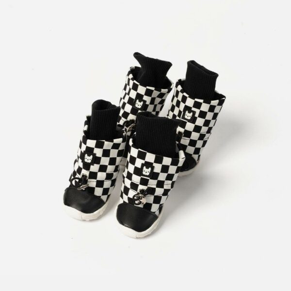 Morgan Adjustable Dog Boots - Plaid - Image 3