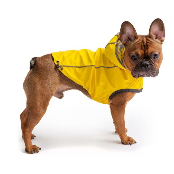Reversible Elasto-Fit Raincoat - Yellow - Image 2