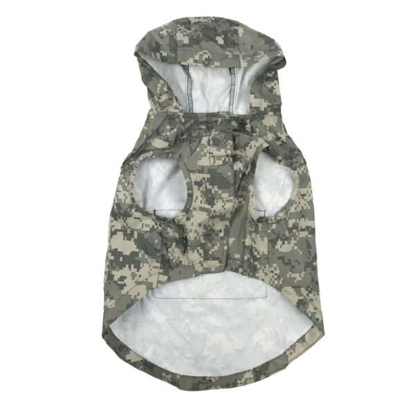 US Army Packable Dog Raincoat - Camo - Image 3