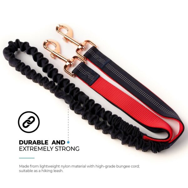 Floral Navy Hands Free Dog Leash - Image 2